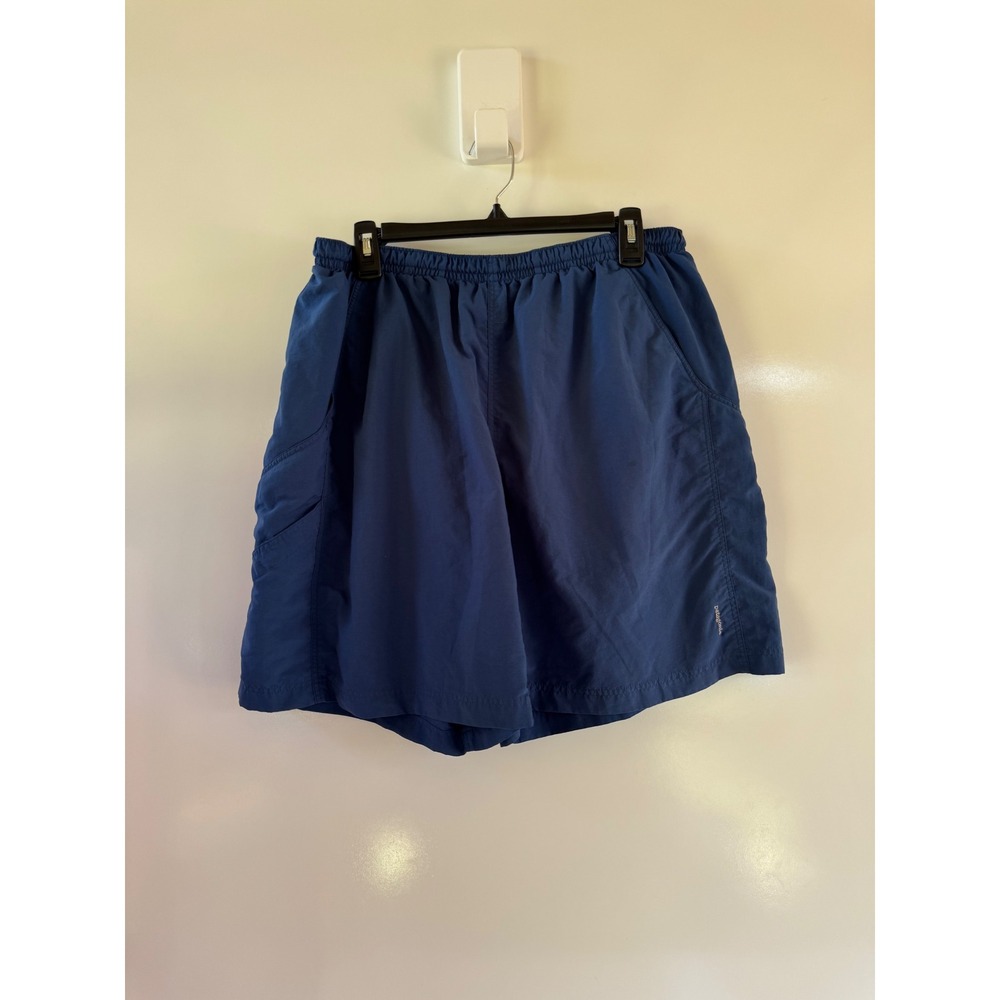 Patagonia Gi III Shorts Mens XL Navy Blue Nylon Hiking Water Trunk 8 Inseam